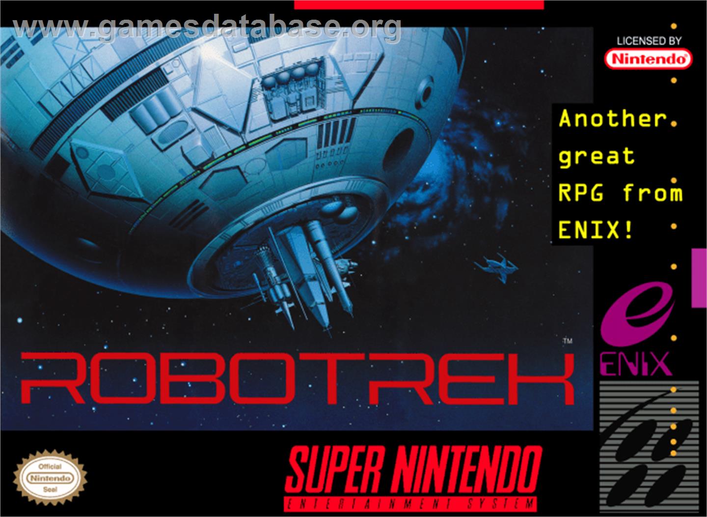 Robotrek - Nintendo SNES - Artwork - Box