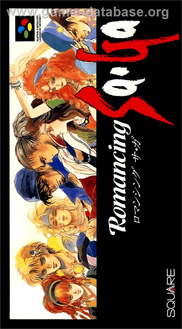 Romancing SaGa - Nintendo SNES - Artwork - Box