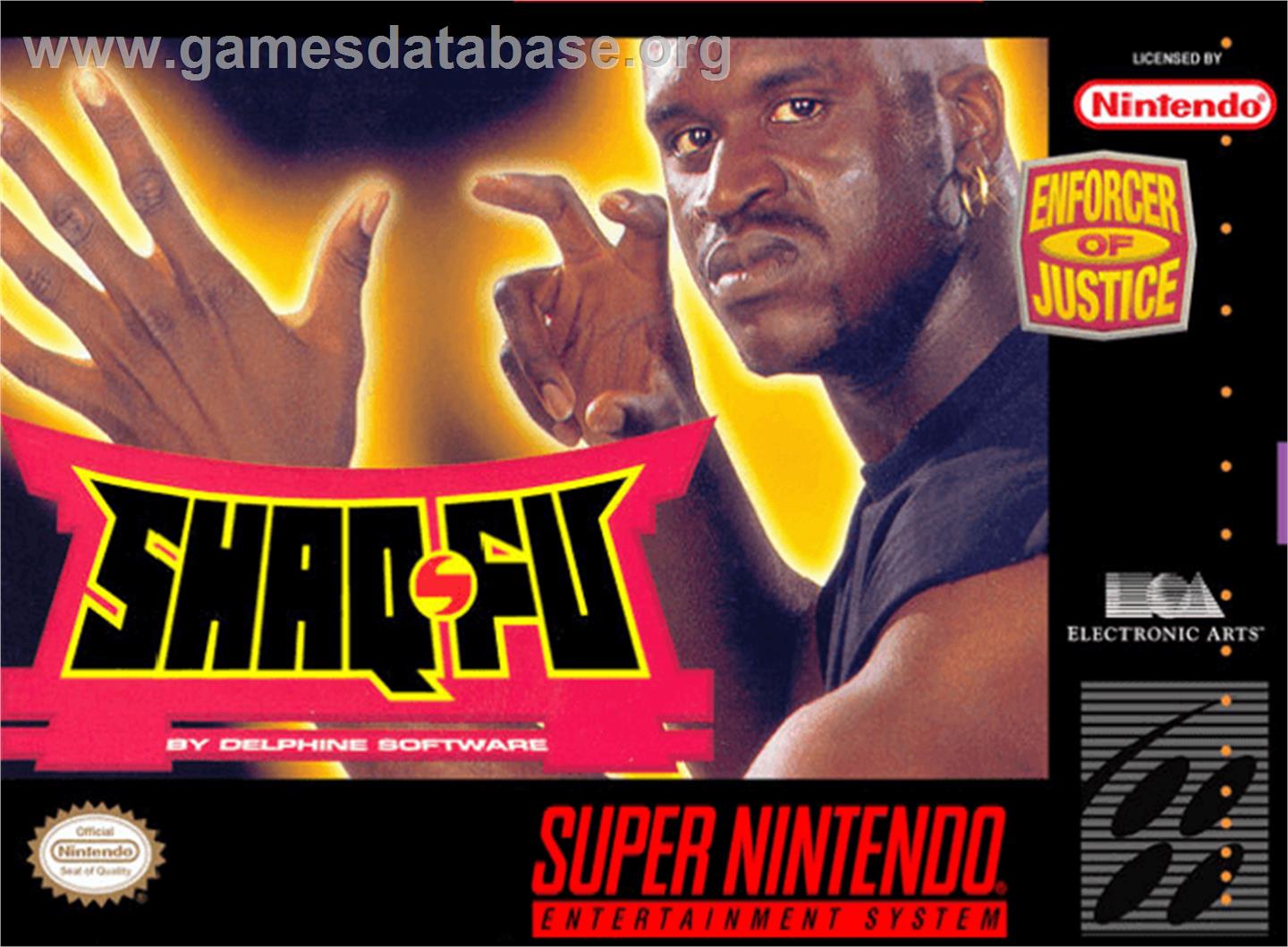 Shaq Fu - Nintendo SNES - Artwork - Box