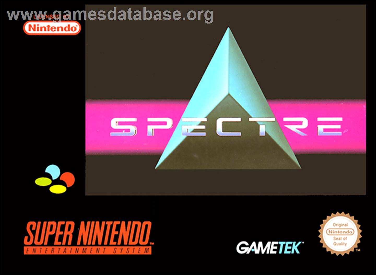 Spectre - Nintendo SNES - Artwork - Box
