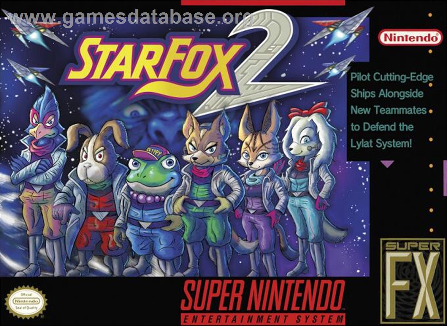 Star Fox 2 - Nintendo SNES - Artwork - Box
