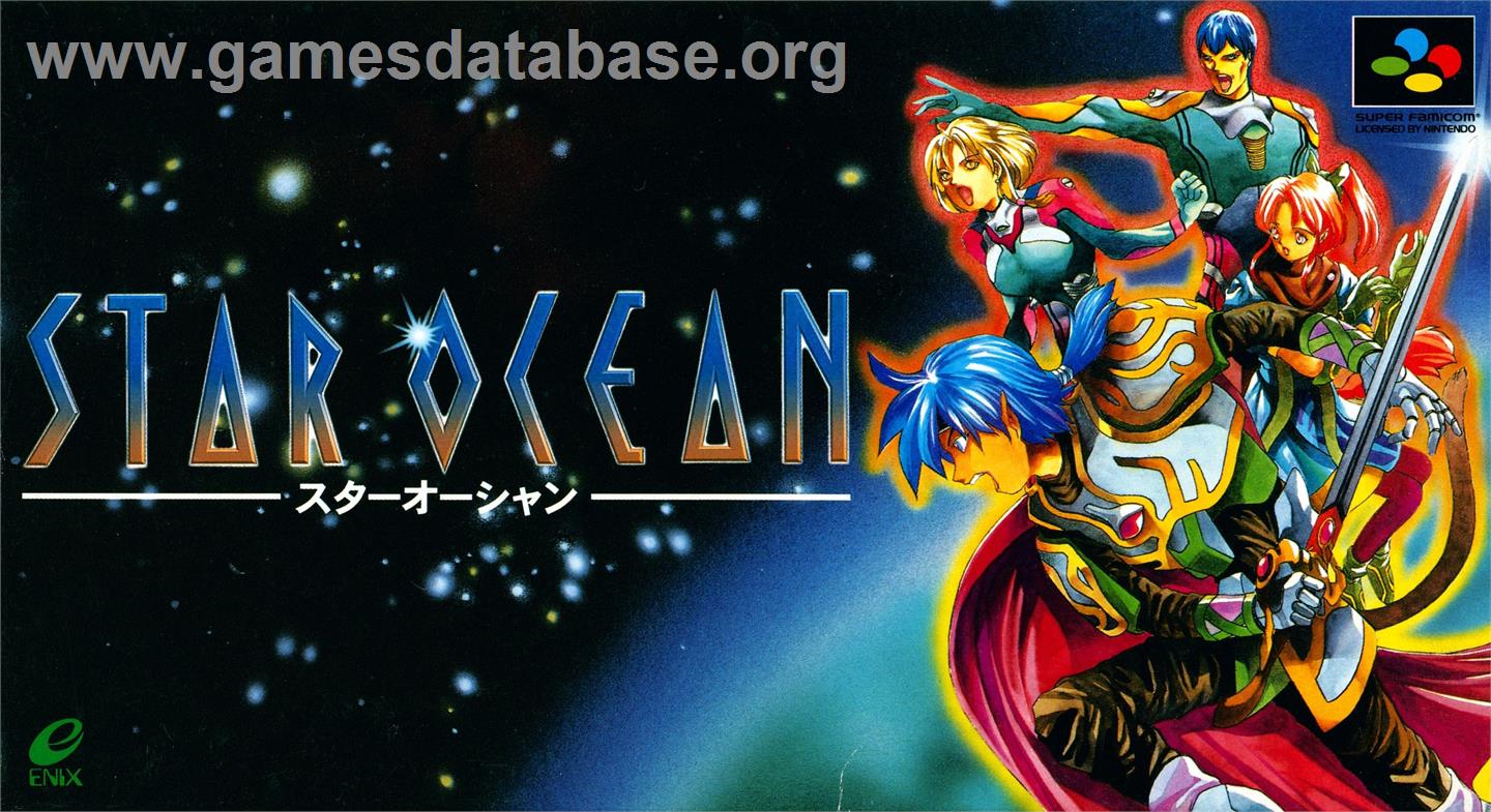Star Ocean - Nintendo SNES - Artwork - Box