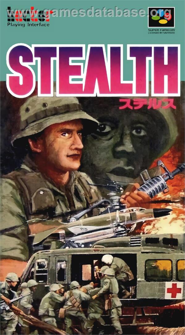 Stealth - Nintendo SNES - Artwork - Box