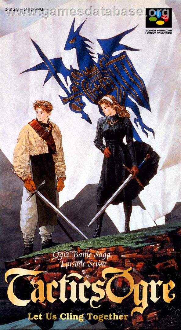 Tactics Ogre - Let Us Cling Together - Nintendo SNES - Artwork - Box