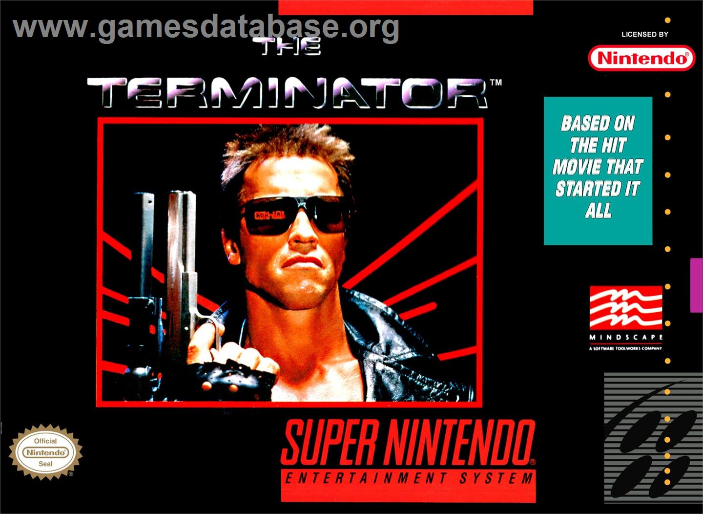 Terminator, The - Nintendo SNES - Artwork - Box