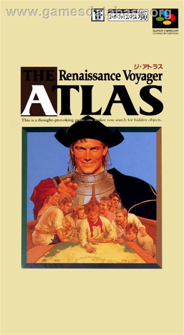 The Atlas: Renaissance Voyager - Nintendo SNES - Artwork - Box