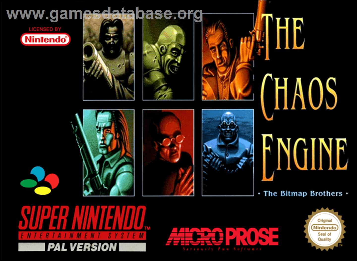 The Chaos Engine - Nintendo SNES - Artwork - Box