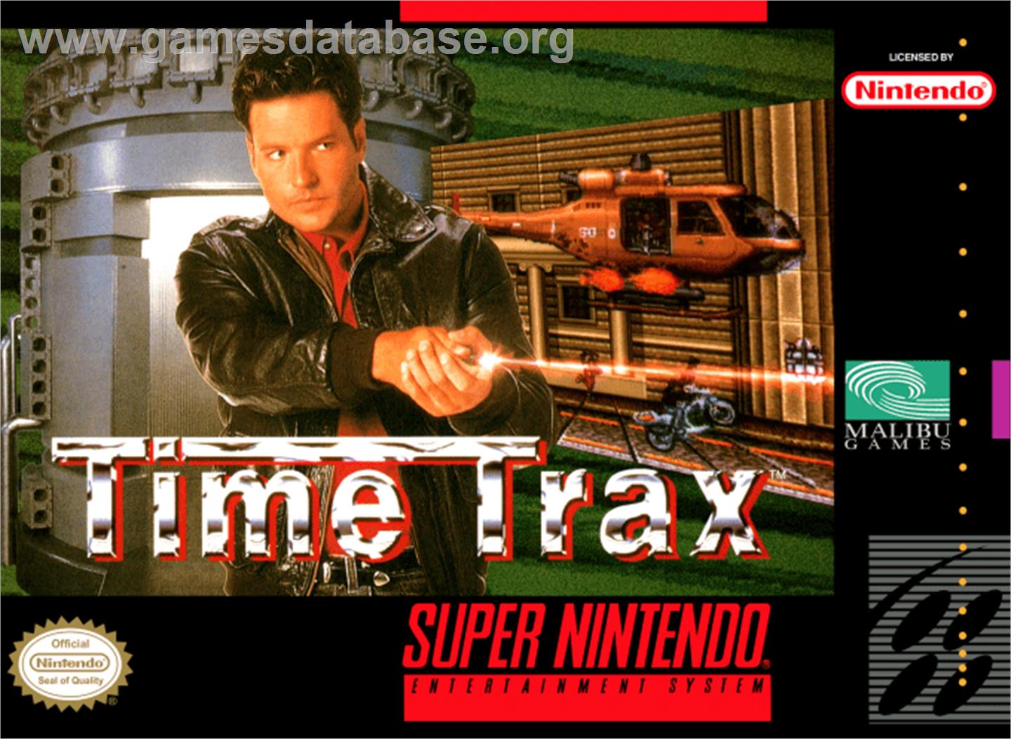 Time Trax - Nintendo SNES - Artwork - Box