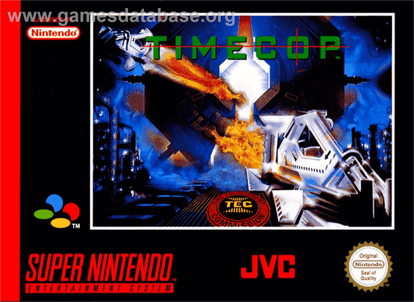 Timecop - Nintendo SNES - Artwork - Box