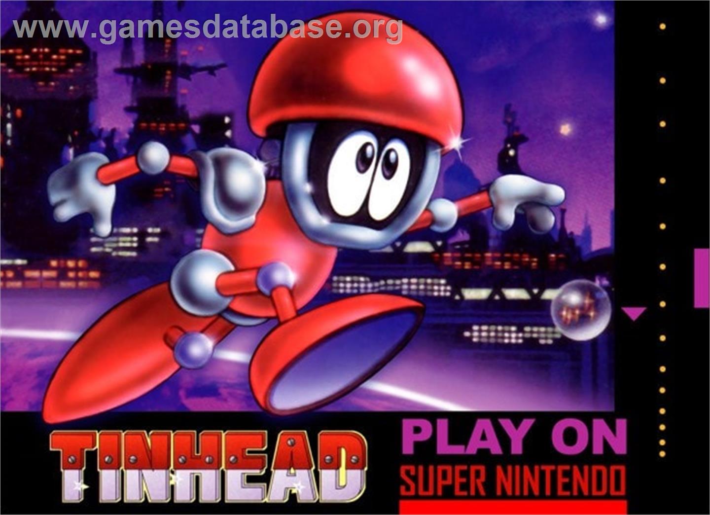 Tinhead - Nintendo SNES - Artwork - Box