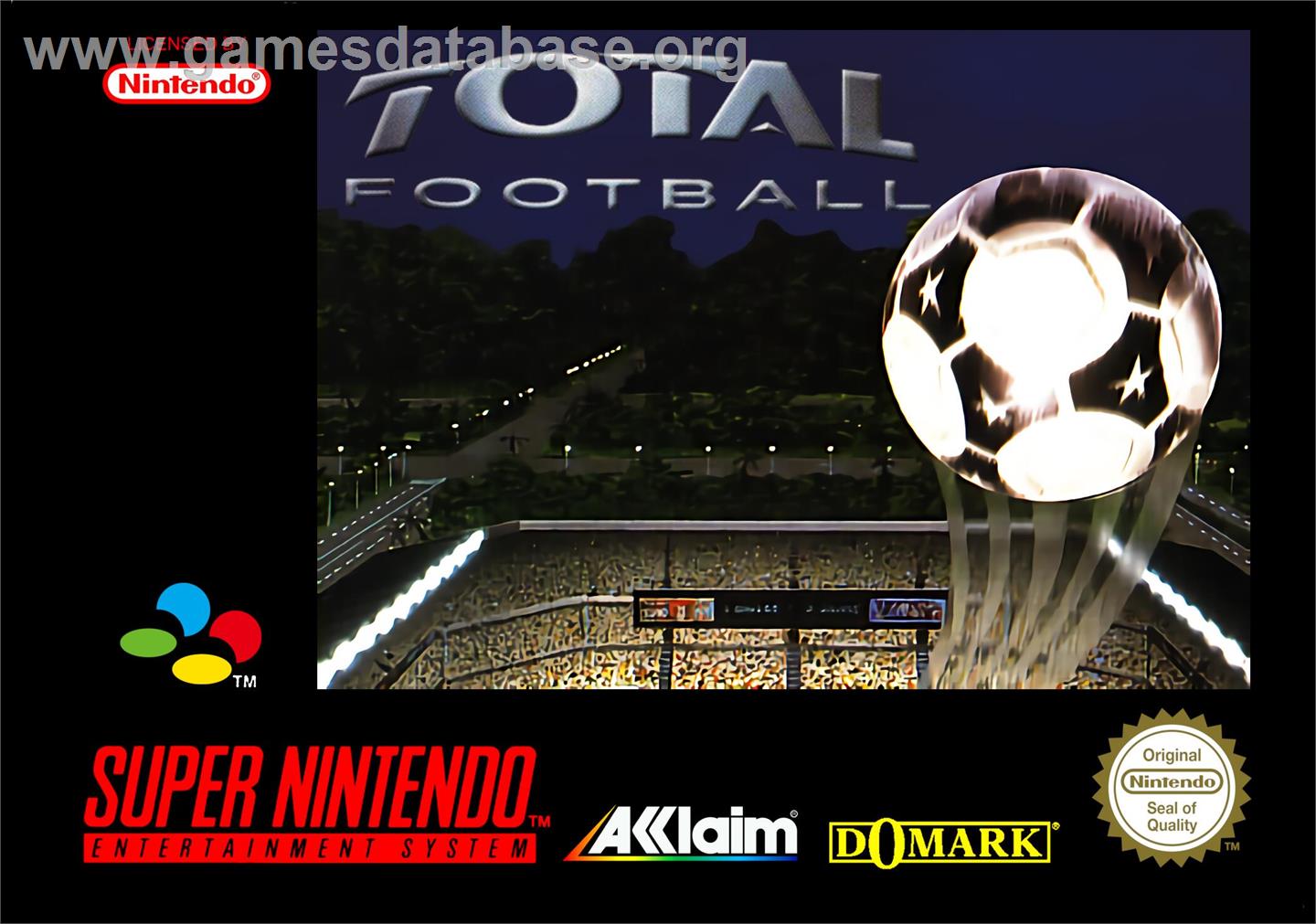 Total Football - Nintendo SNES - Artwork - Box
