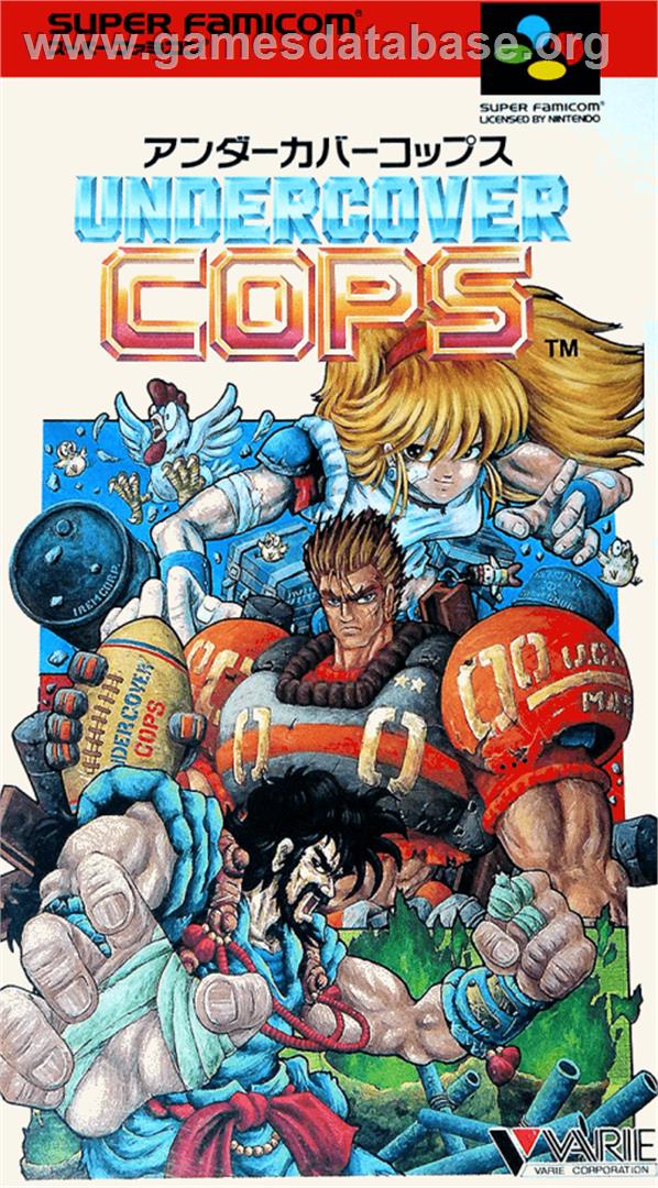 Undercover Cops - Nintendo SNES - Artwork - Box
