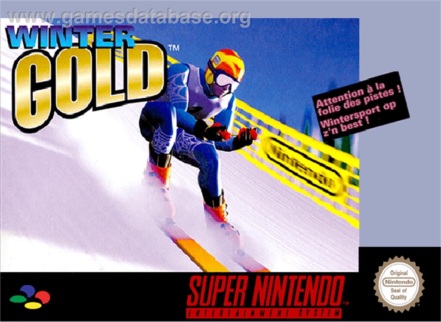 Winter Gold - Nintendo SNES - Artwork - Box