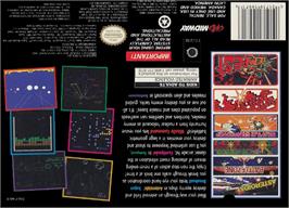 Box back cover for Arcade's Greatest Hits: The Atari Collection 1 on the Nintendo SNES.