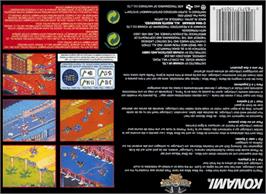 Box back cover for Biker Mice From Mars on the Nintendo SNES.