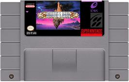 Cartridge artwork for Brain Lord on the Nintendo SNES.