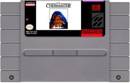 Cartridge artwork for Chessmaster, The on the Nintendo SNES.