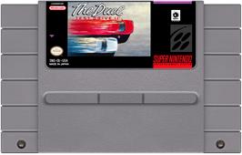 Cartridge artwork for Duel, The - Test Drive 2 on the Nintendo SNES.