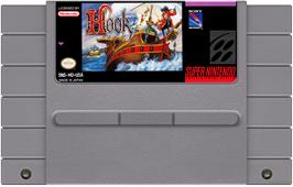 Cartridge artwork for Hook on the Nintendo SNES.