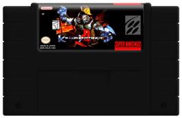 Cartridge artwork for Killer Instinct on the Nintendo SNES.
