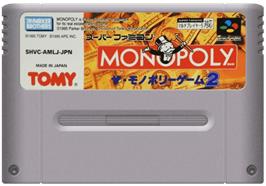 Cartridge artwork for Monopoly Game 2, The on the Nintendo SNES.