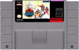 Cartridge artwork for Pirates Of Dark Water, The on the Nintendo SNES.