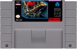 Cartridge artwork for Sos on the Nintendo SNES.