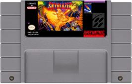 Cartridge artwork for Soul Blazer on the Nintendo SNES.