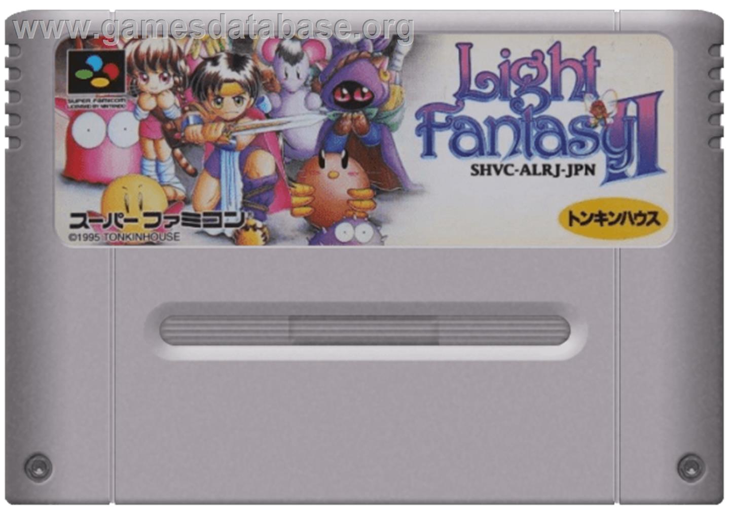 Light Fantasy 2 - Nintendo SNES - Artwork - Cartridge