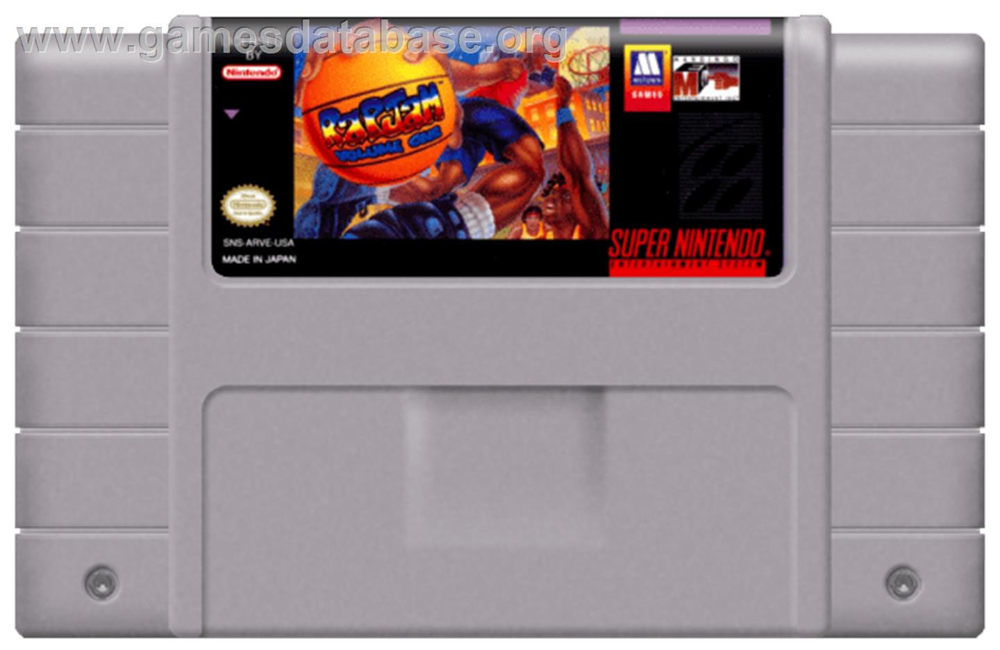 Rap Jam: Volume One - Nintendo SNES - Artwork - Cartridge