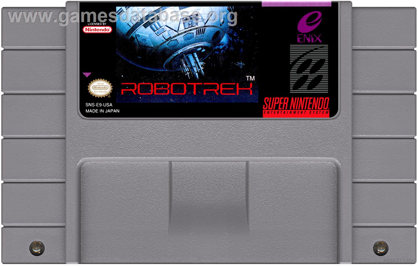 Robotrek - Nintendo SNES - Artwork - Cartridge