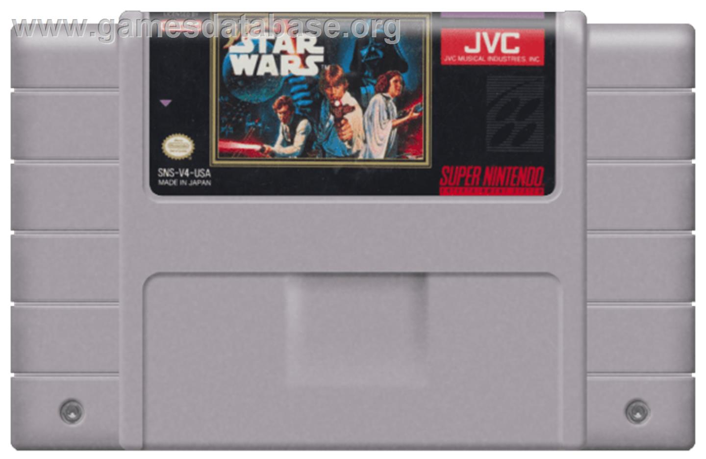 Super Star Wars - Nintendo SNES - Artwork - Cartridge