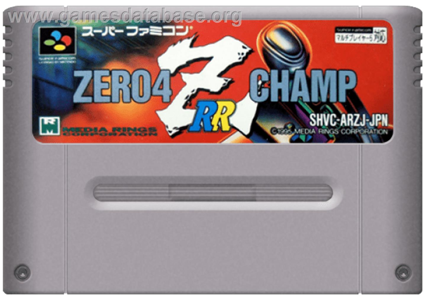 Zero 4 Champ Rr-z - Nintendo SNES - Artwork - Cartridge