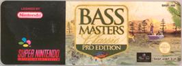 Top of cartridge artwork for Bass Masters Classic - Pro Edition on the Nintendo SNES.