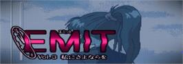 Top of cartridge artwork for EMIT Vol. 3 - Watashi Ni Sayonara O on the Nintendo SNES.