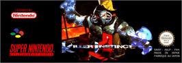 Top of cartridge artwork for Killer Instinct on the Nintendo SNES.