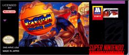 Top of cartridge artwork for Rapjam - Volume One on the Nintendo SNES.