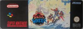 Top of cartridge artwork for The Pirates of Dark Water on the Nintendo SNES.