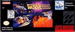 Top of cartridge artwork for War 3010 - The Revolution on the Nintendo SNES.