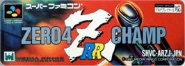 Top of cartridge artwork for Zero 4 Champ Rr-z on the Nintendo SNES.