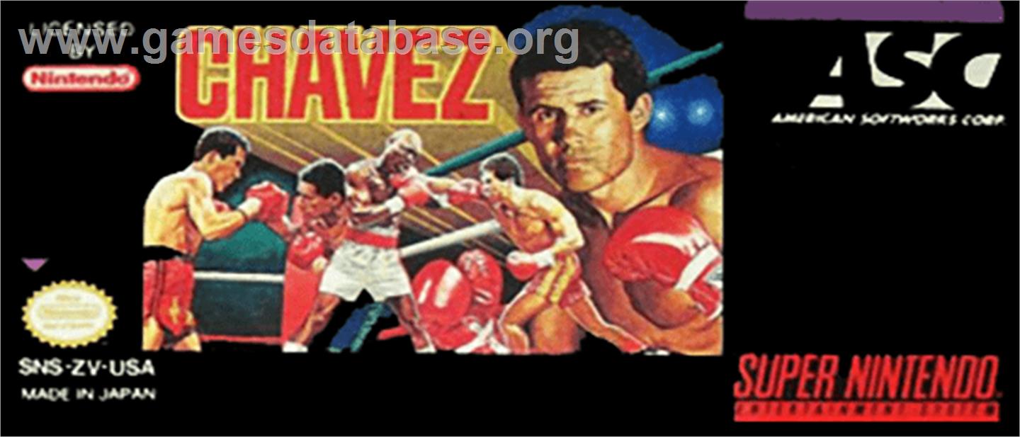 Chavez - Nintendo SNES - Artwork - Cartridge Top