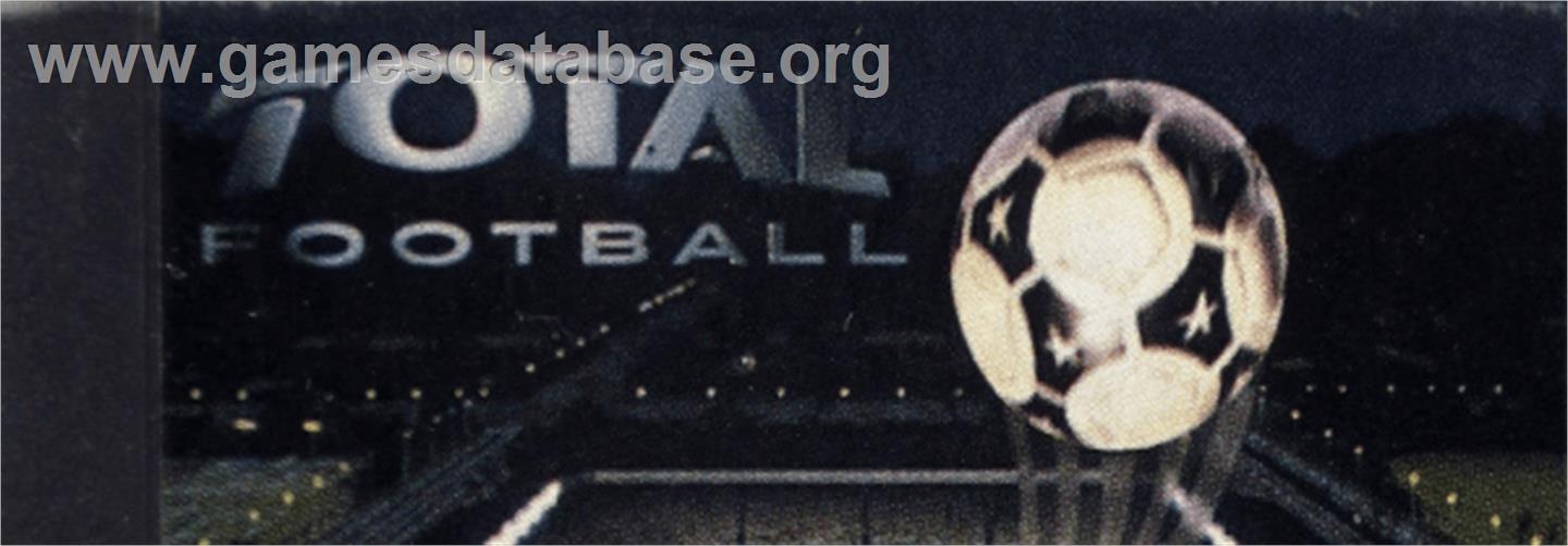 Total Football - Nintendo SNES - Artwork - Cartridge Top