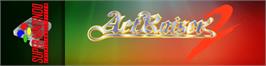 Arcade Cabinet Marquee for ActRaiser 2: Chinmoku e no Seisen.