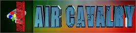 Arcade Cabinet Marquee for Air Cavalry.