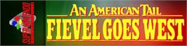 Arcade Cabinet Marquee for An American Tail: Fievel Goes West.