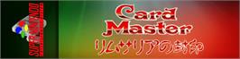 Arcade Cabinet Marquee for Arcana.