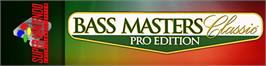 Arcade Cabinet Marquee for Bass Masters Classic - Pro Edition.