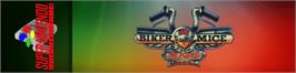 Arcade Cabinet Marquee for Biker Mice From Mars.