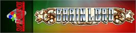 Arcade Cabinet Marquee for Brain Lord.