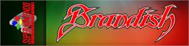 Arcade Cabinet Marquee for Brandish.